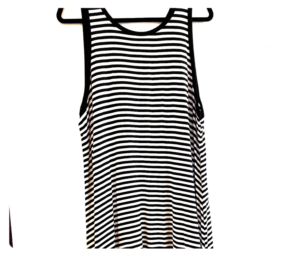 Black & White Swing Dress
